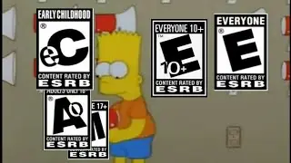 ESRB Ratings Portrayed by The Simpsons