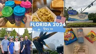 FLORIDA 2024 DAY 10 | Leaving Walt Disney World, DVC tour, EPCOT, Loews Sapphire Falls, Super Target