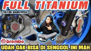 Kaliper Brembo 4p dan 2p Full titanium // Full review sigreypcx part 2