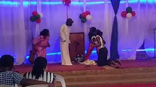 Drama performing on cultural day
