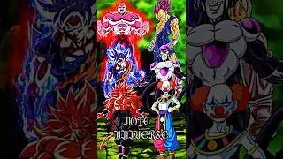 ultimate showdown| jiren vs vegita cc goku vs black friza goku black vs belmod#dragonball#anime 🏡💀