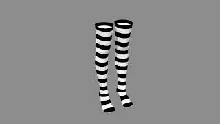 Striped Long Socks