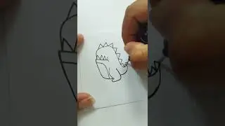 doodle monster cute #doodle #doodlearttutorial #doodleartforbeginners #doodleeasy #drawingart