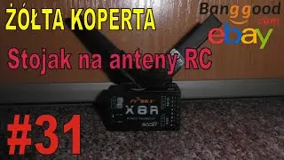 eBAY - Stojak na antenę odbiornika RC - ŻÓŁTA KOPERTA - #31