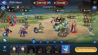 Push campaign chapter 62-20 sampai 62-24 dengan rista b6 - Mobile legends adventure