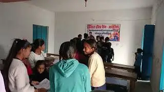 स्कूल में बच्चों का मज़ेदार Quiz सही जवाब पर मिली मिठाई Digital India king (Rakesh Kumar) सौजन्य से 