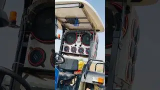 Best tractor music system | 15inch 4subwoofer 16🔊|  #shorts #ytshorts #musicsystem