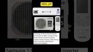 ✅Best AC 2025 ~ Best Samsung AC in 2025