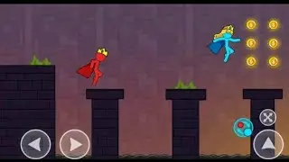 Red & blue stickman mod apk ,gameplay android mobile