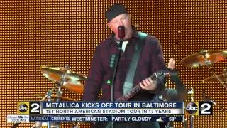 Metallica opens World Wired tour in Baltimore