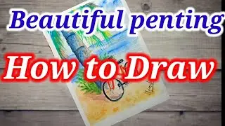 How To Draw A Beautiful Penting 🎨#art #drawing #JBArt