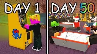 I Built the BEST Arcade in Roblox!