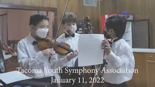 Classical Tuesdays in Old Town: Tacoma Youth Symphony performs for Old Town, Jan 2022