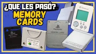 ¿Qué pasó con las MEMORY CARDS? El accesorio que todos los gamers usaron y olvidaron