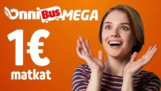 🚌 Myynniss&auml; nyt - supersuositut euron matkat OnniBus MEGA -vuoroille