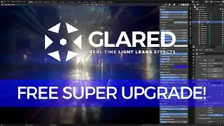 Glared - Massive Free Update for Blender's Ultimate Lighting and Lens Flare Addon