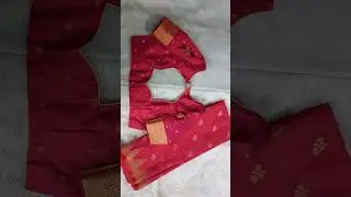 Deep neck blouse idea. ....&hearts;️❤️&hearts;️❤️#youtubeshorts