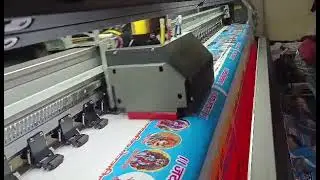 C1024i installation in Lucknow(Uttar Pradesh) #Allwin #advertising #konica #flexprinting 