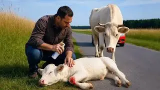 Very sad story cow cute animal lover cow 😍