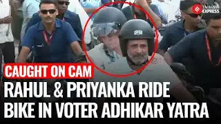 Rahul, Priyanka Ride Into Muzaffarpur: Voter Adhikar Yatra Turns Into Opposition Show of Strength