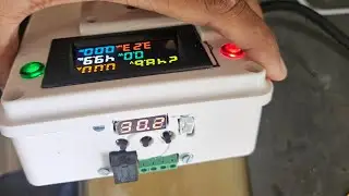 W1209 temperature sensor /16Amp combined compact EV car charging only box with cooling fan = 5000