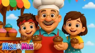 The Muffin Man 🍰 | Fun 3D Kids Songs & Nursery Rhymes &ndash; Max and Mia