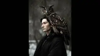 Мортиан и Фаль'Наэр #art #animation #aiart #character #owl #animals #aianimals