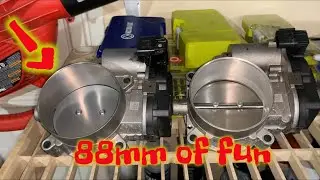 Ported TB from the Fast Man (88MM) installed on my 2018 392 Charger.