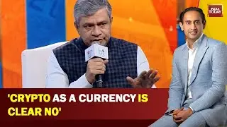 'Crypto As A Currency Is Clear No': Union Minister Ashwini Vaishnaw On Crypto Regulations