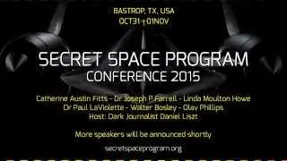 Secret Space Program Conference 2015 Introduction Daniel Liszt