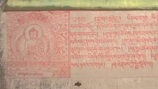 H.E. Namkha Drimed Rinpoche, Orissa Monastery Inauguration: Litang Kangyur Wood Blocks