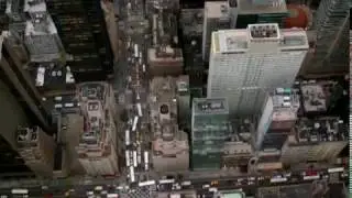 New York City Buildings, Overhead Aerial Shot | WOW! Amazing