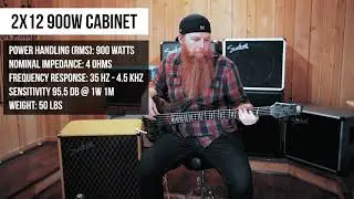 2x12 900w Bass Cabinet played by James 
