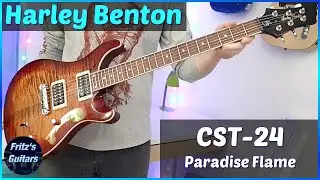 Harley Benton CST-24 Paradise Flame 2023 - Not Perfect But Good Potential