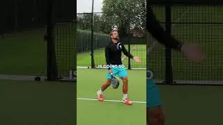 🎾🔝 Что делать, если мяч подаётся высоко?! #PadelTennis #PadelTips