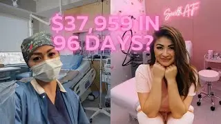 I Quit My RN Job After Making $37,959 in 96 Days 😳 (Opening My Own Laser Hair Removal Business!)