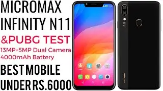 Micromax Infinity n11 unboxing | pubg test | free fire test | review | frp unlock | hidden features