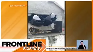 Ilang nitso sa sementeryo sa Koronadal City, binutas | Frontline Pilipinas