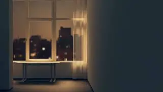 🌧️ Rainy Night Lofi – Calm Focus Music for Quiet Rooms & Deep Work