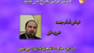 القران الكريم القارئ الايراني عباس امام جمعه  سوره النور  1436 هـــ