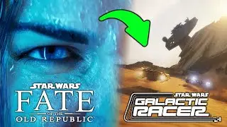 Подробный разбор анонсов Fate Of The Old Republic и Galactic Racer!