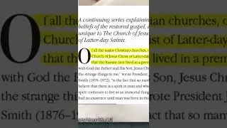 God loves Mormons @GLM admits Mormons are Christians