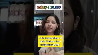 Jute Corporation of India Various Post Recruitment 2024