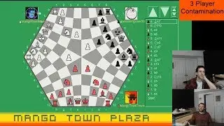 Three Player Contamination Chess - Chess Variants Ep. 591