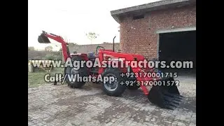 Agriculture Loader and Backhoe - complete Package - AgroAsia Tractors