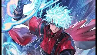 Red clad Flamemancer Dewey Alter Twilight character quest 1 Another Eden