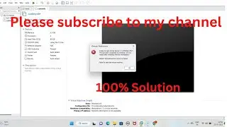 Unable to open kernel device '\\.\VMCIDev\VMX   100% Solution #codesode #kalilinux ,#kalilinux2021