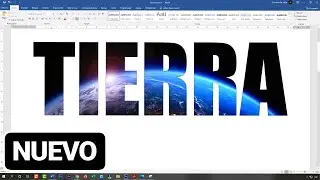 📷 [WORD] TEXTO con Imagen o foto de fondo | Rellenar texto con imágenes [RESUMIDO]