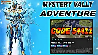 Bgmi wow mode code 54411😈 mystery vally adventure #pubgmobile #parkour #bgmi #gaming 