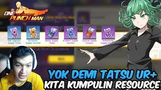 SEPERTINYA AKU AKAN MENGGACHA TATSUMAKI UR+ GES !!! MARI FARM RESOURCE - x7game - OPM The Strongest